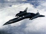 The Lockheed A-12,  pictured here, was the single-seat precursor to the more famous YF-12 and SR-71 derivitives (USAF)