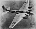 A Boeing XB-15 in flight. (USAF)