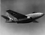 Bell XF-83 in flight. (USAF)