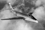 The McDonnell XF-88 Voodoo in flight (USAF)