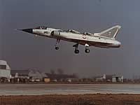 Mirage III V 01 taking off