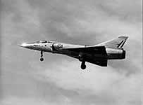 The Mirage III T engine test aircraft