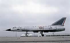 Mirage III V parked on the runway